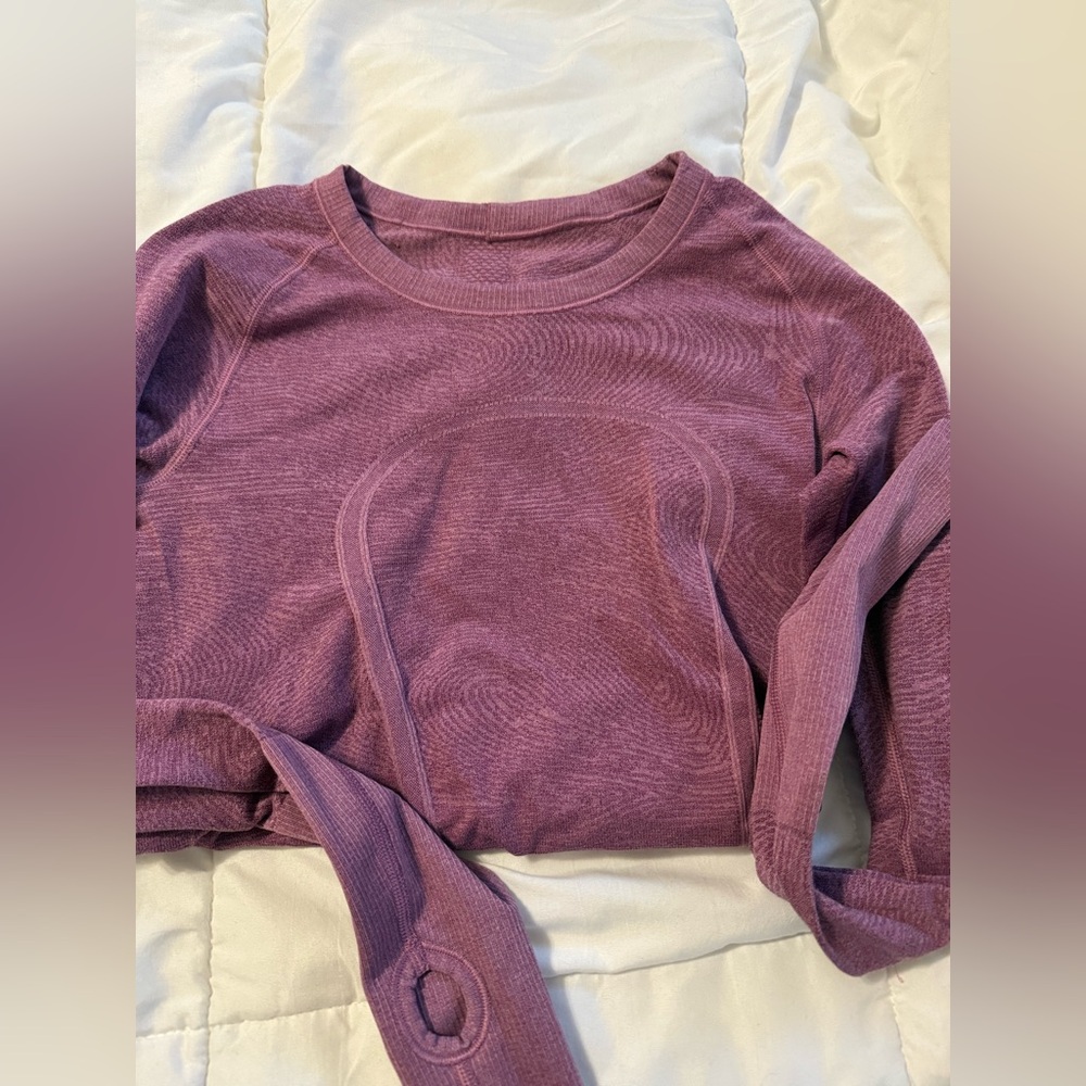 Lululemon Athletica Purple long sleeve